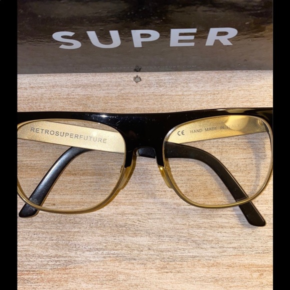 Accessories Italian Made Eyeglasses Retro Super Future Brand None